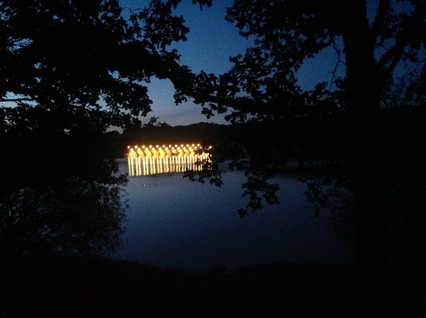 Montigny night barrage